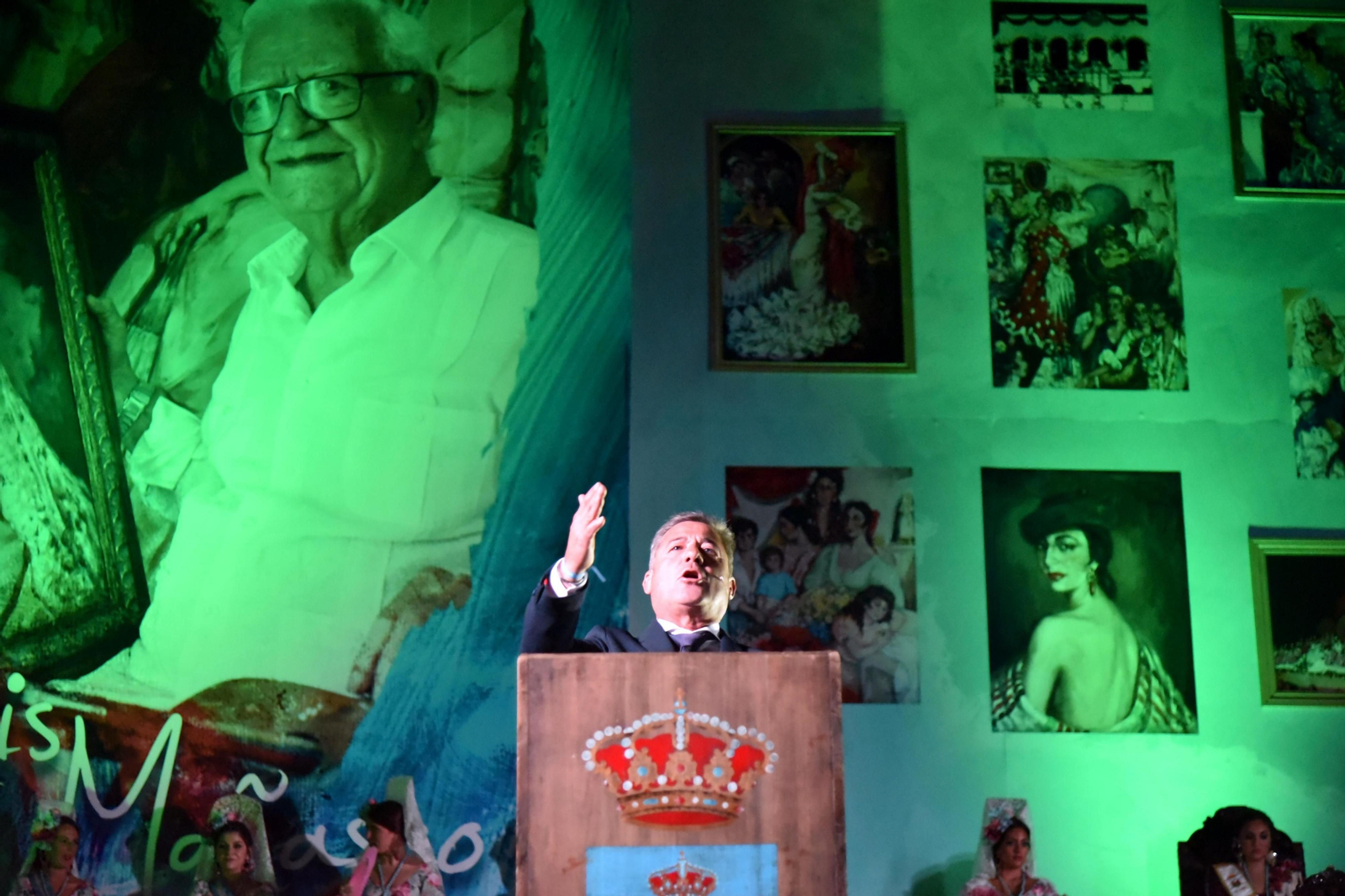 Imágenes del acto de coronación en La Línea