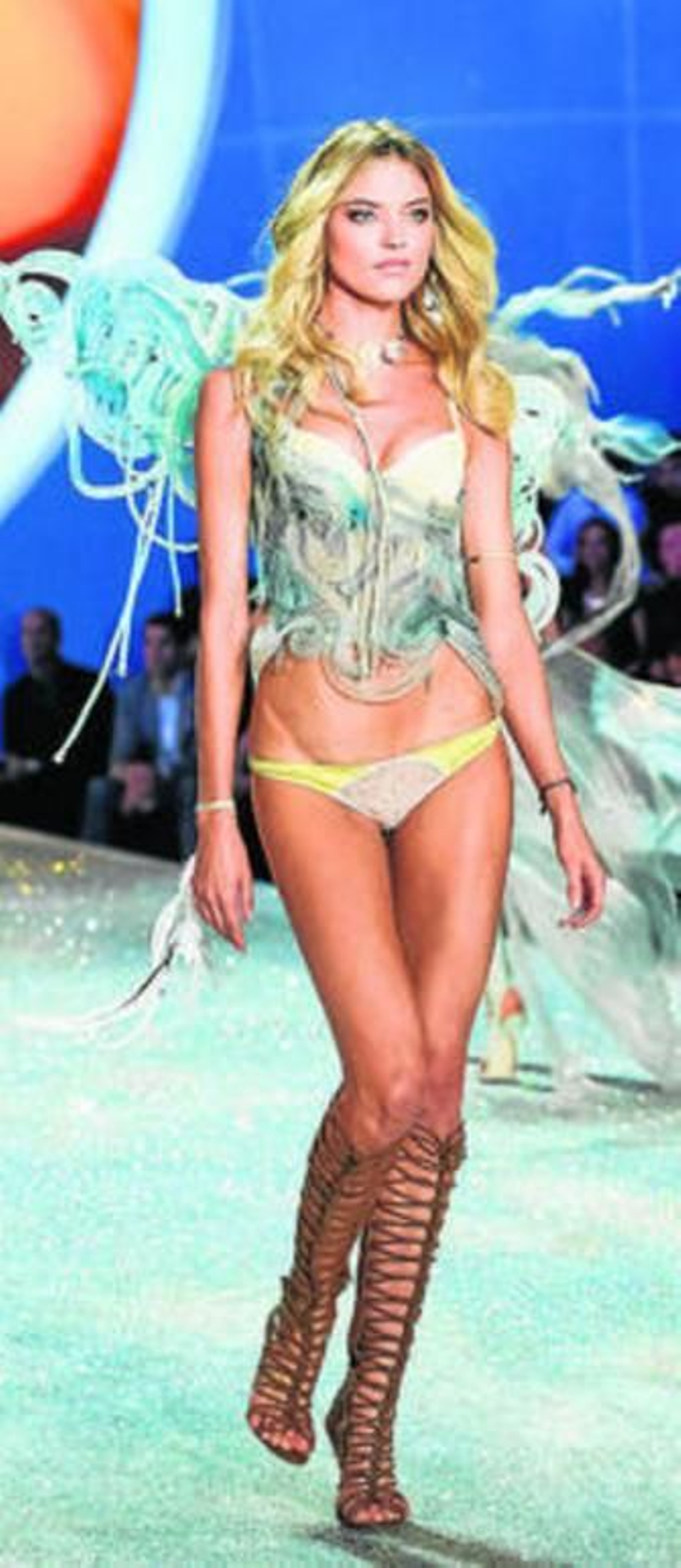 Martha Hunt tiene desde este año las alas de Victoria's Secret.