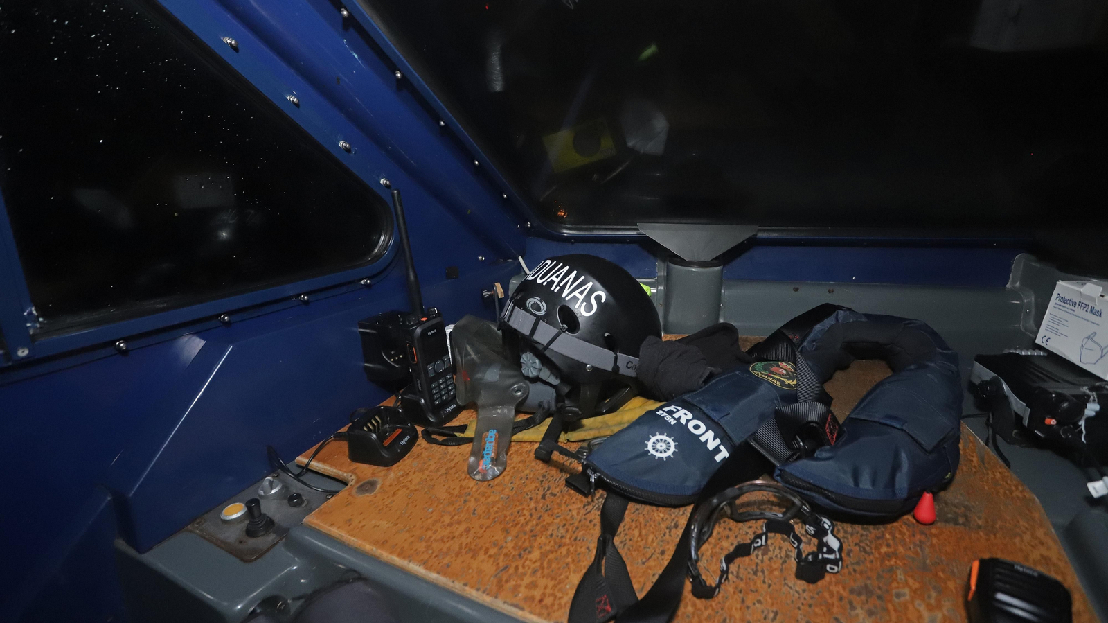 Patrulla en el Águila 2 de Vigilancia Aduanera