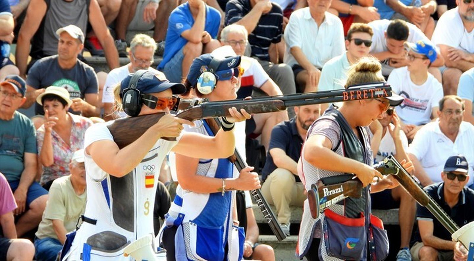 Fátima Gálvez, en una de sus últimas pruebas internacionales antes del parón por el covid-19.