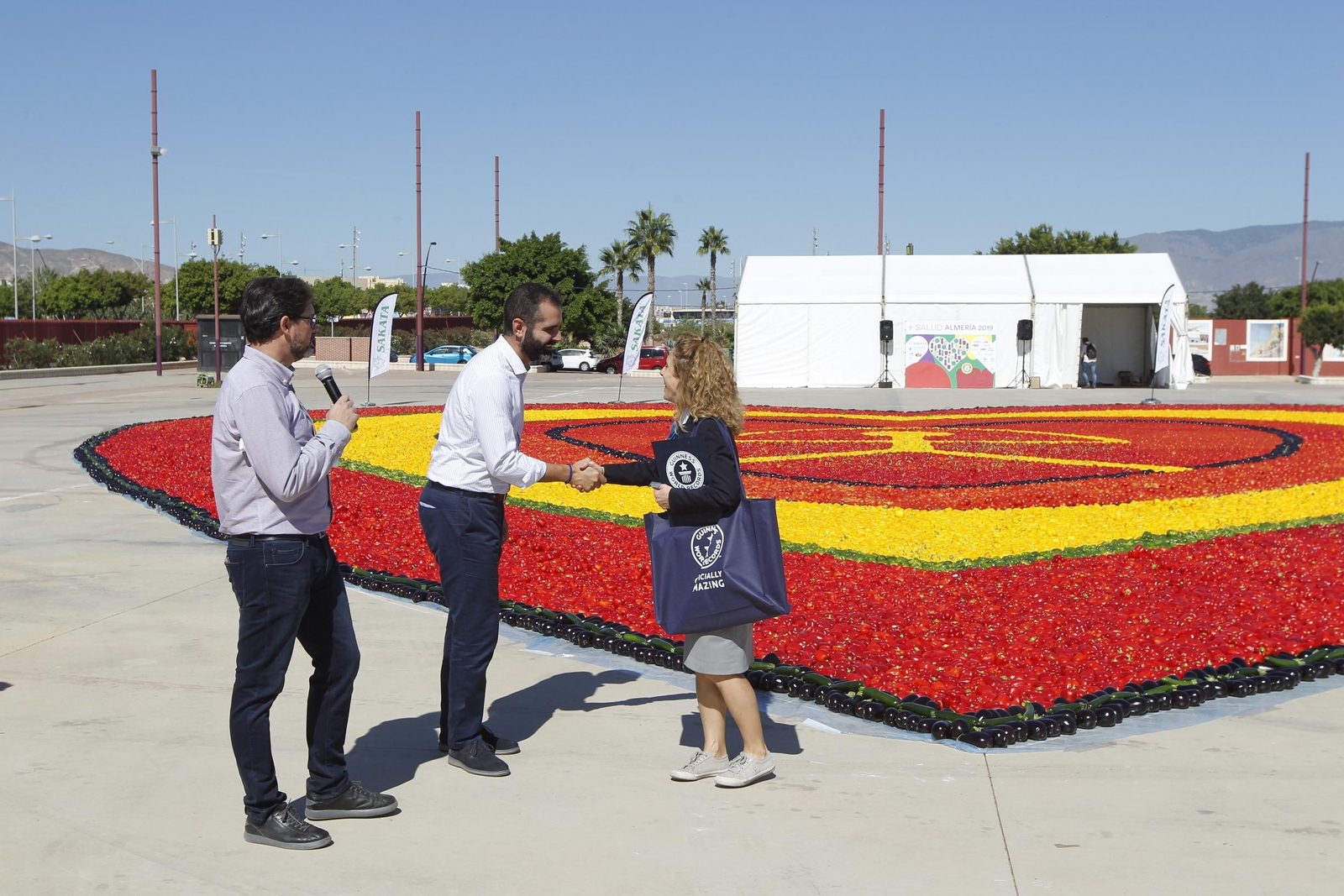 Fotogalería Récord Guinness Corazón Hortalizas Almería