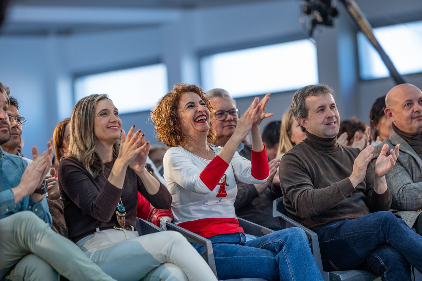 Acto en defensa de los servicios públicos para celebrar el 28F en Jaén