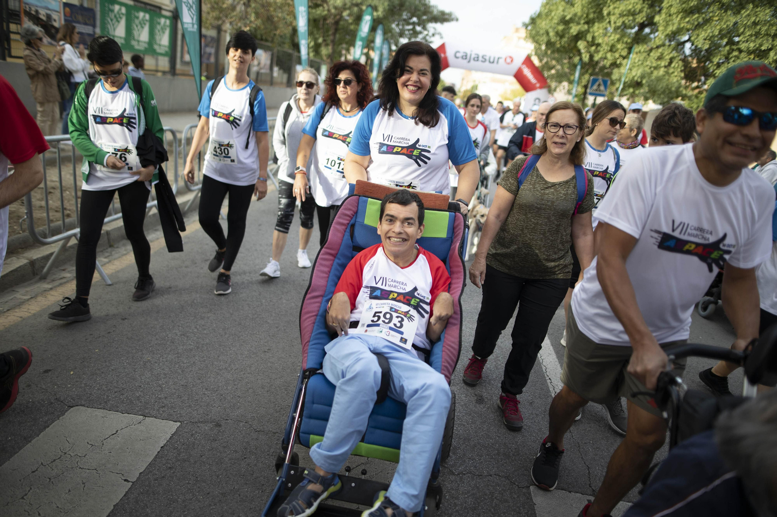 La Carrera Solidaria de Aspace, en imágenes
