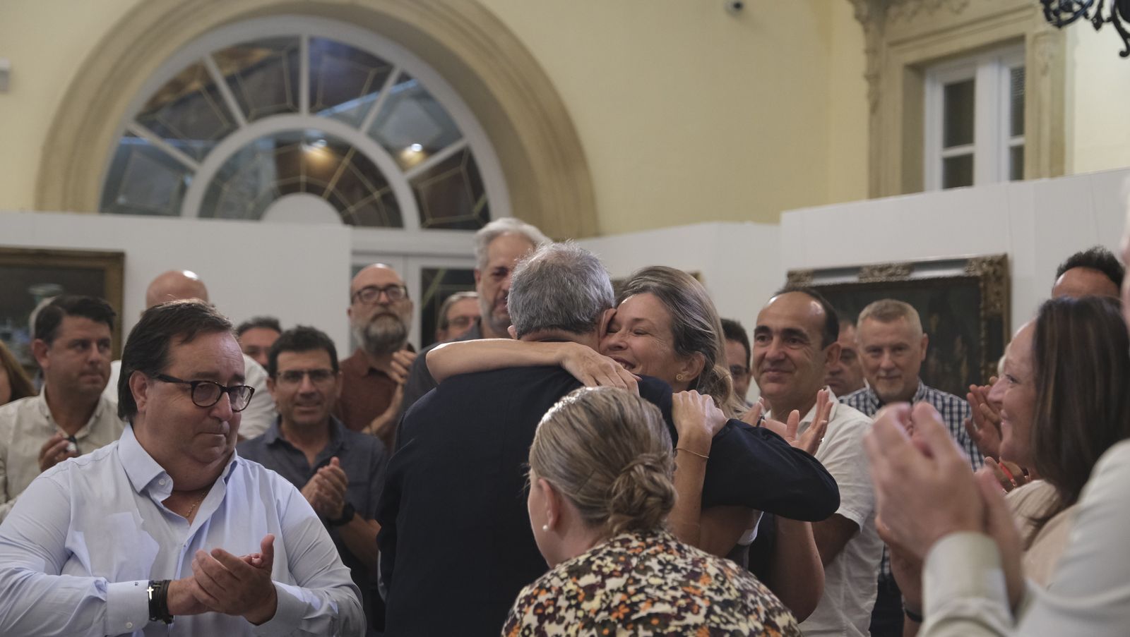 Imágenes de la entrega del Escudo de Oro de la Diputación de Almería a Ambrosio Sánchez