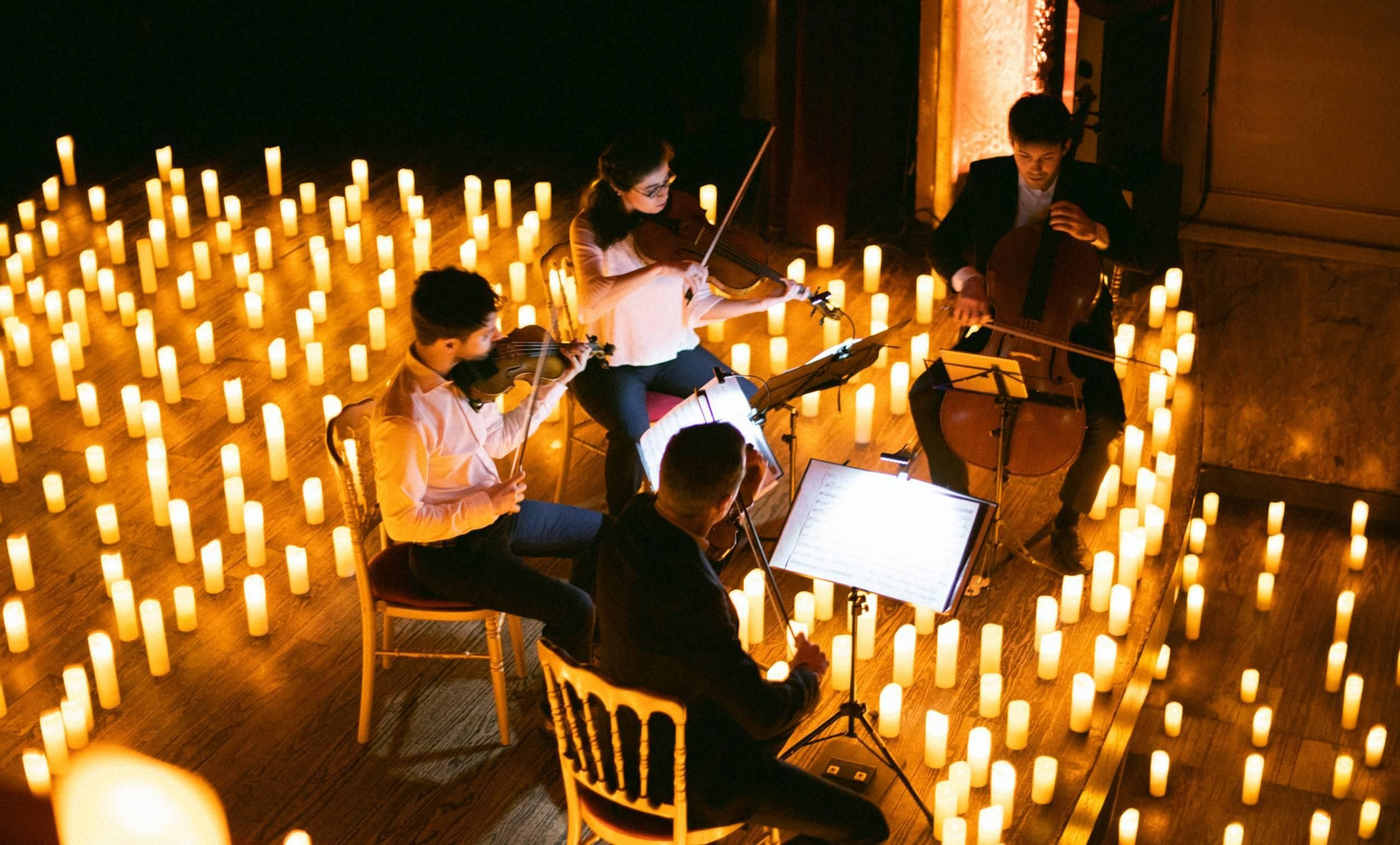 Candlelight: el espectáculo musical que sucede a la luz de las velas