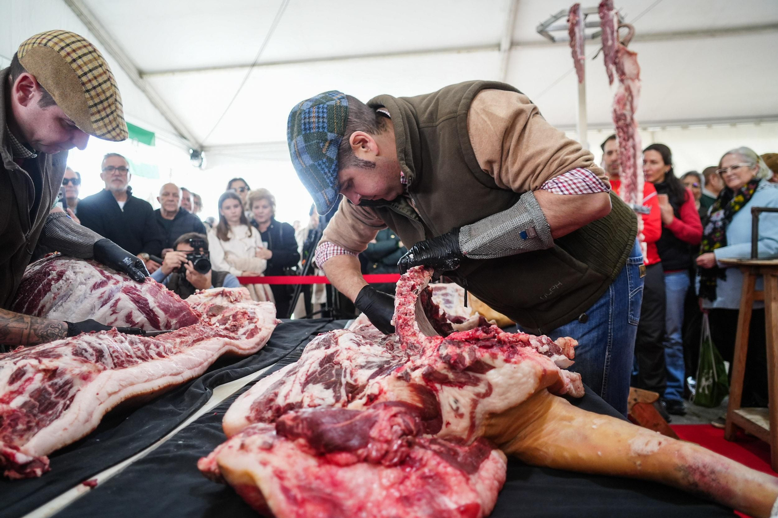 Las mejores imágenes de la XX Fiesta de la Matanza y de la Artesanía en Villanueva de Córdoba