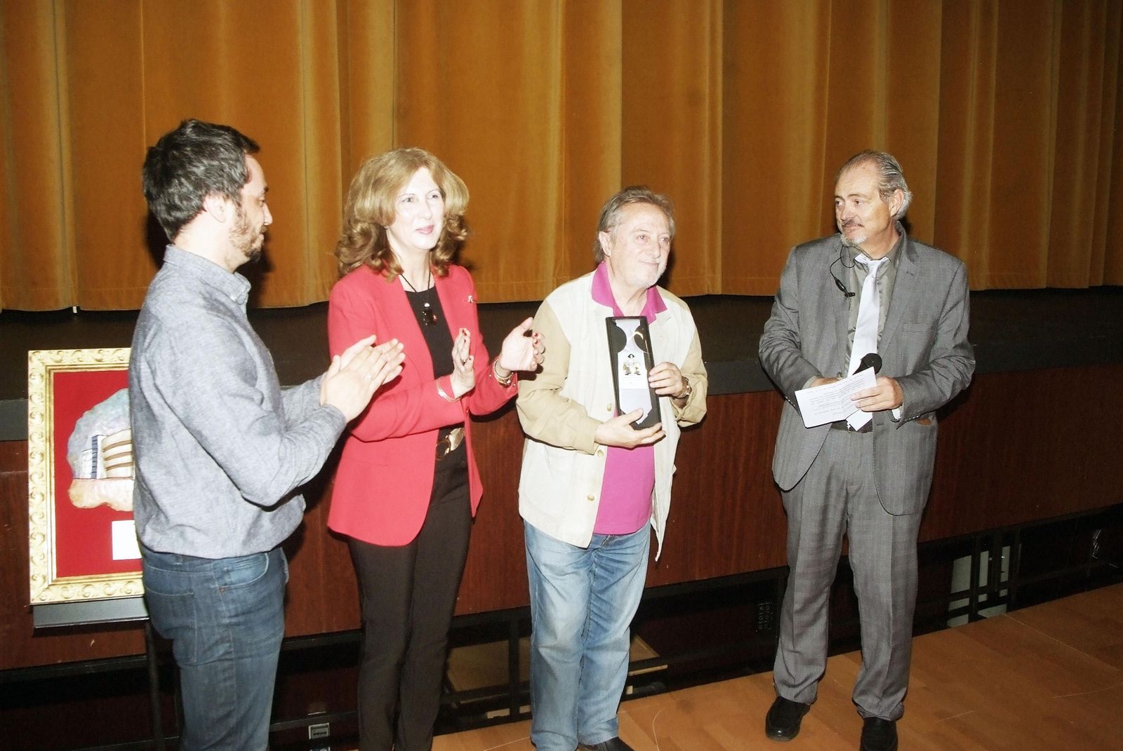 Ricardo Arqueros, María Dolores Ortega, Manuel Galiana y Juan José Martín Uceda.