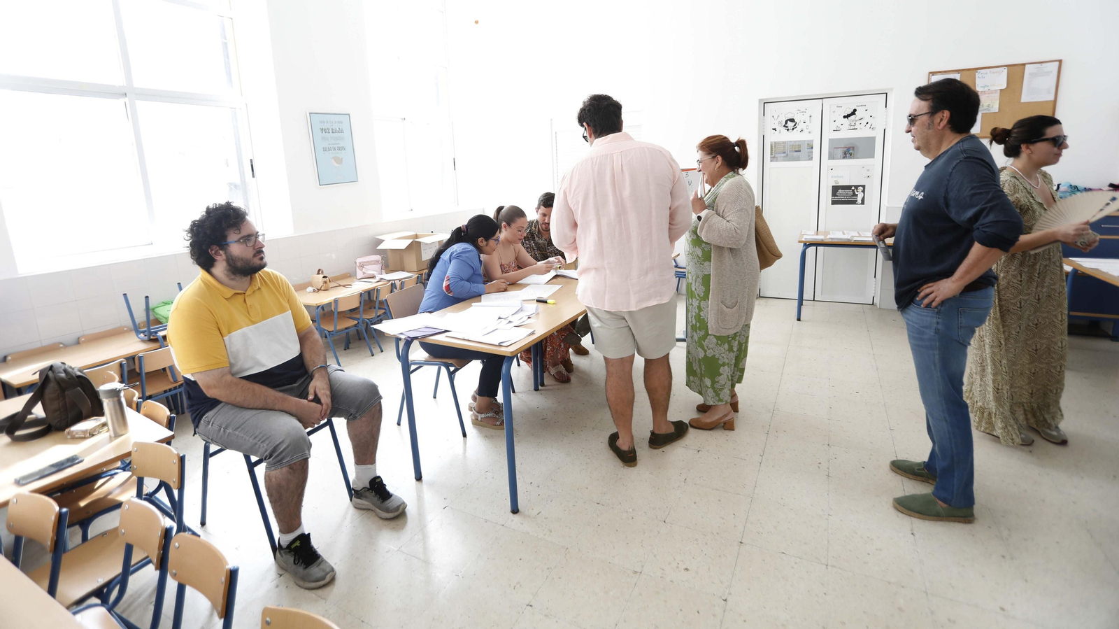 Fotos de la jornada electoral en La Línea