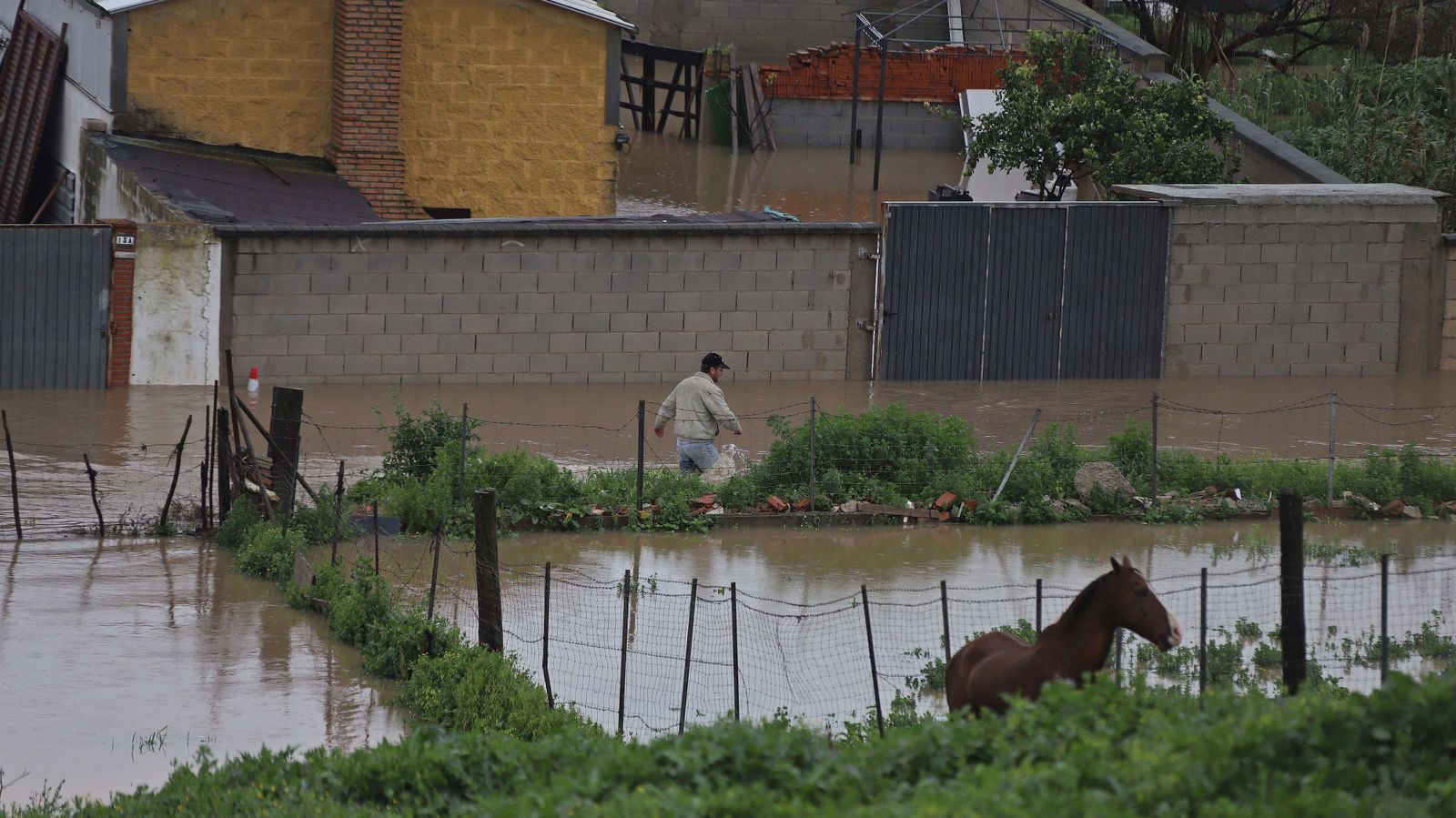 Inundaciones en Los Barrios