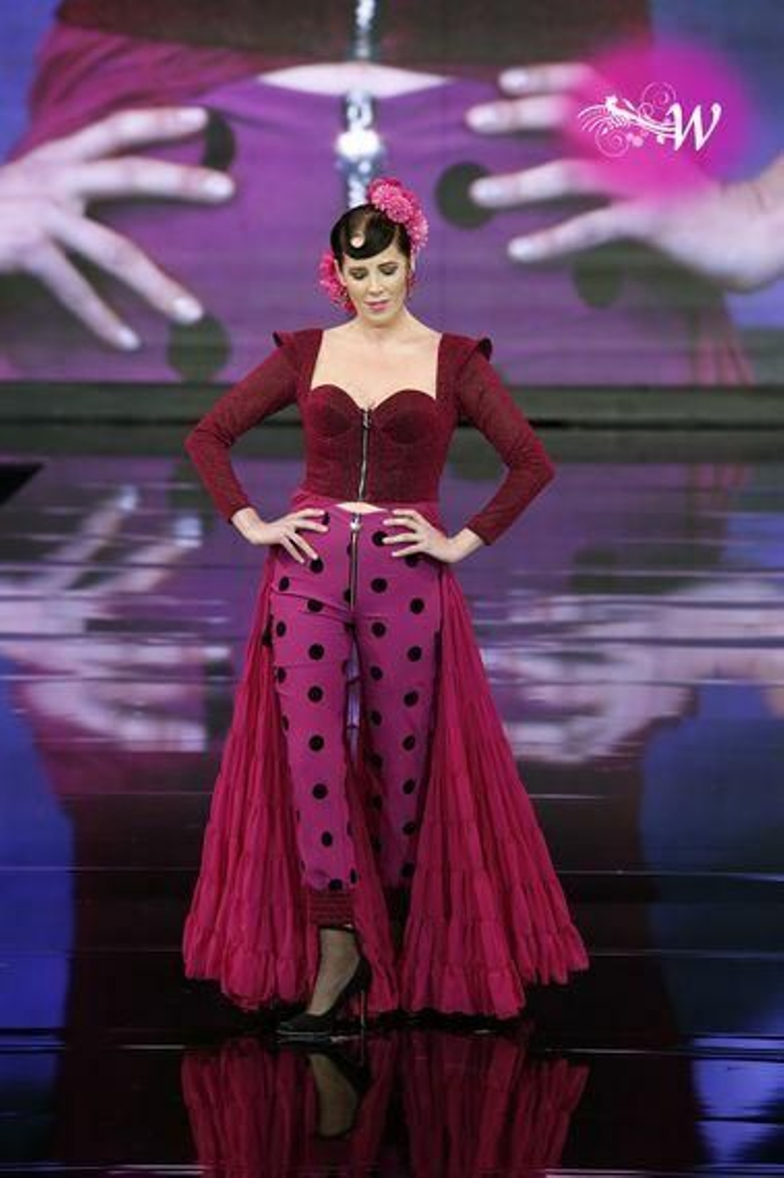 Verónica de la Vega presenta su colección de flamenca en SIMOF 2020, estas son las fotos