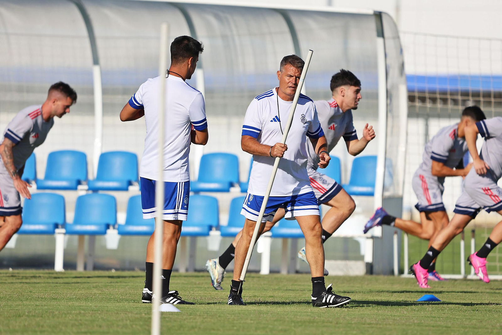 Las imágenes del primer entrenamiento del del Recreativo de Huelva