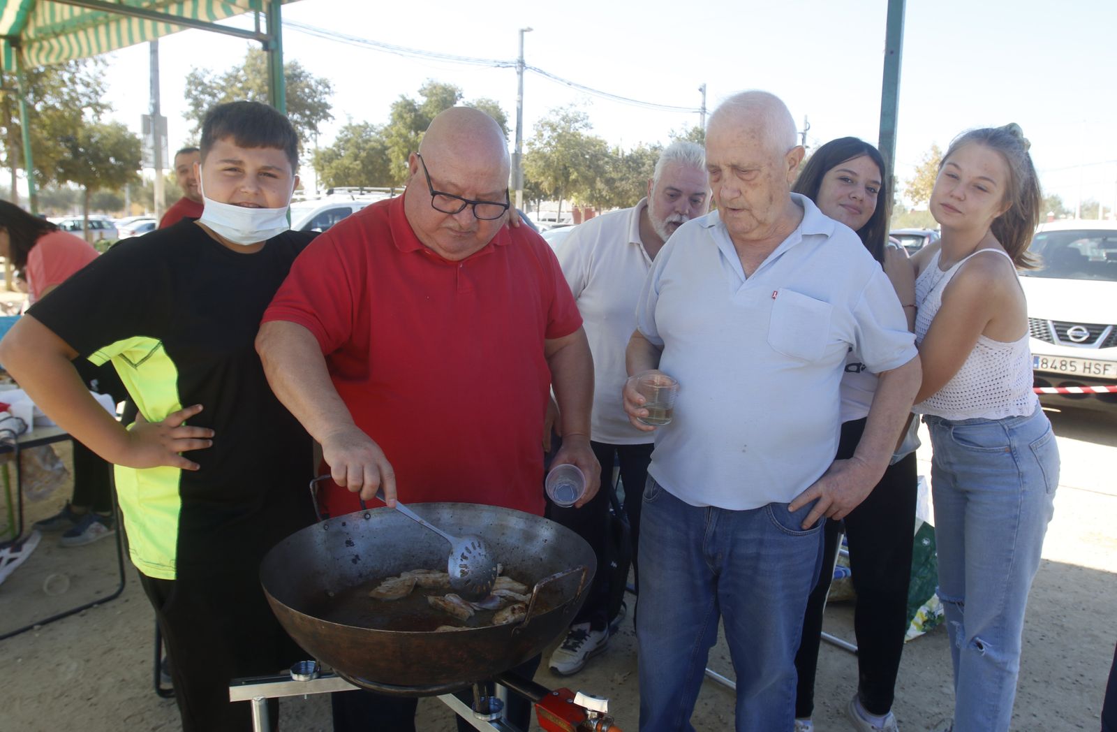 Los peroles por San Rafael, en fotografías