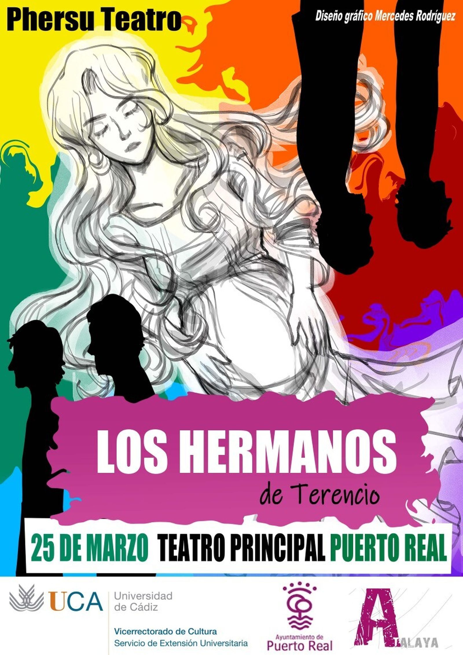 Cartel anunciador de la obra