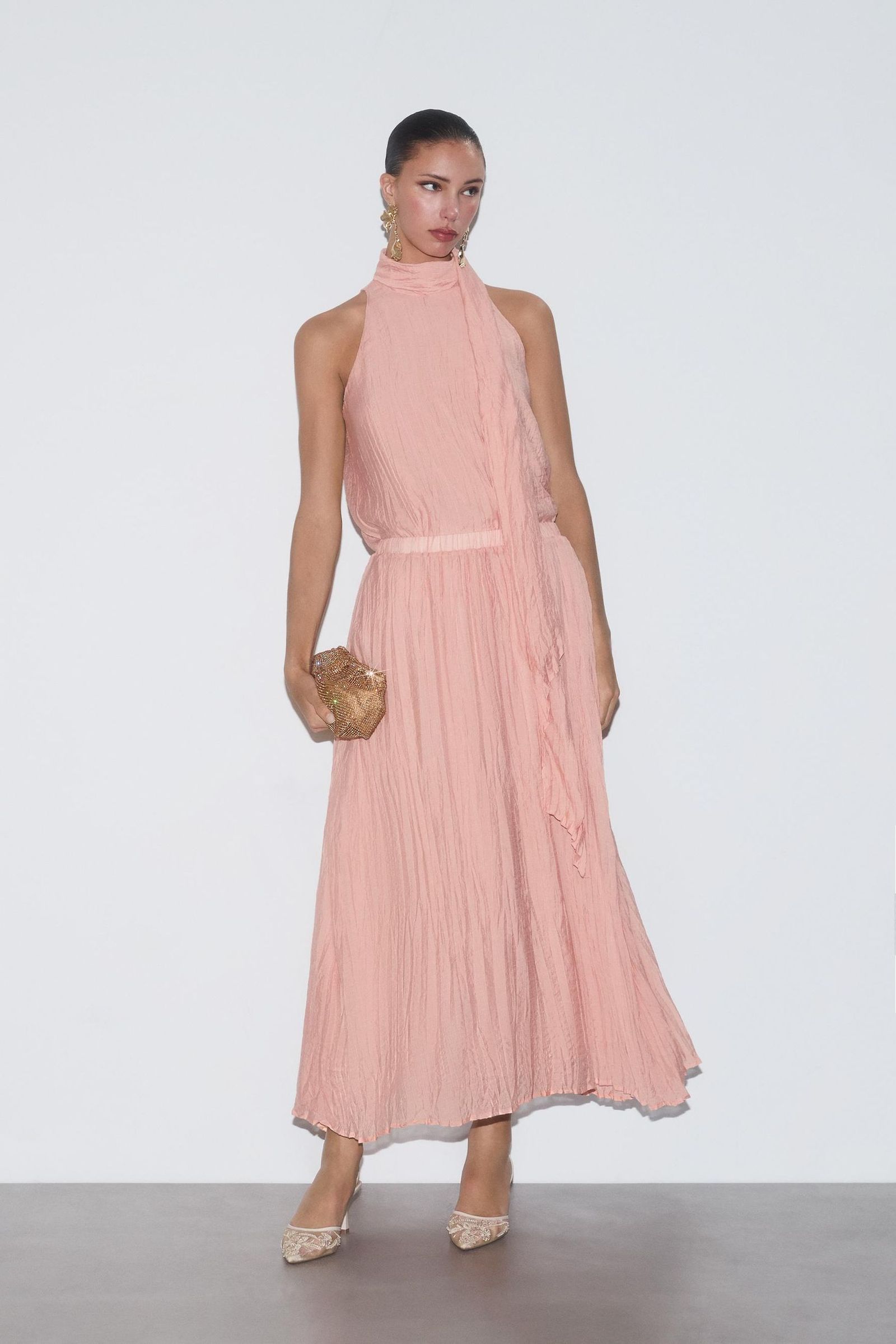 Falda plisada de Lefties.