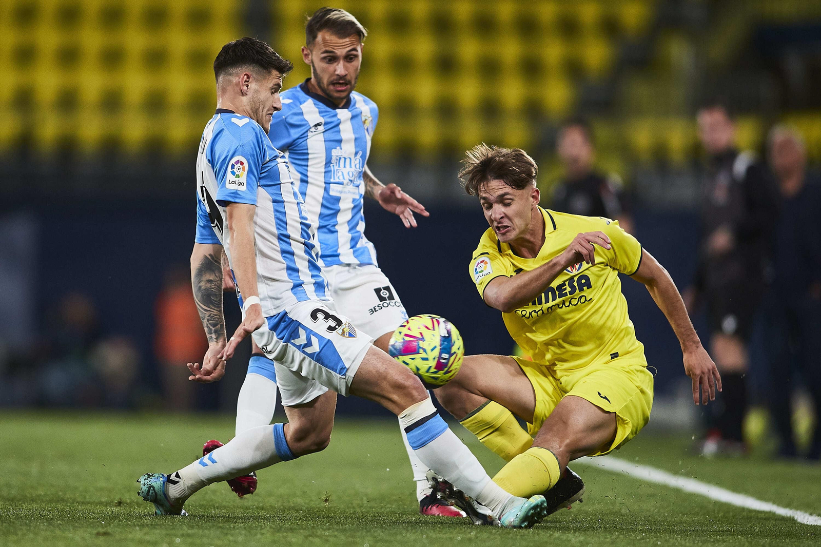 Las fotos de la victoria del Málaga CF ante el Villarreal B