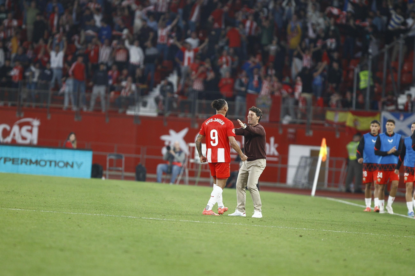 Las mejores imágenes del U.D. Almería-Granada C.F