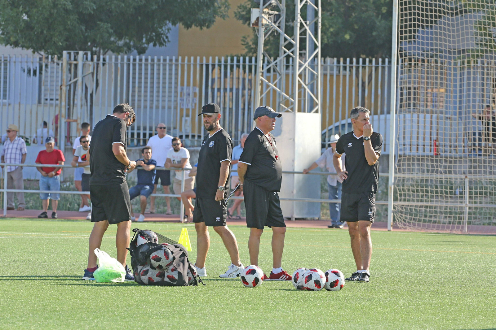 Imágenes del primer entrenamiento del  XerezDFC