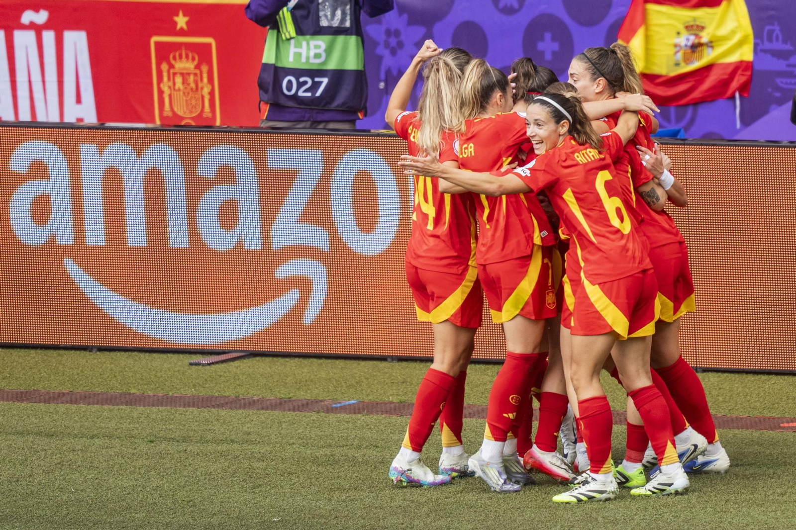 Las mejores imágenes de la final España - Inglaterra de la Eurocopa femenina