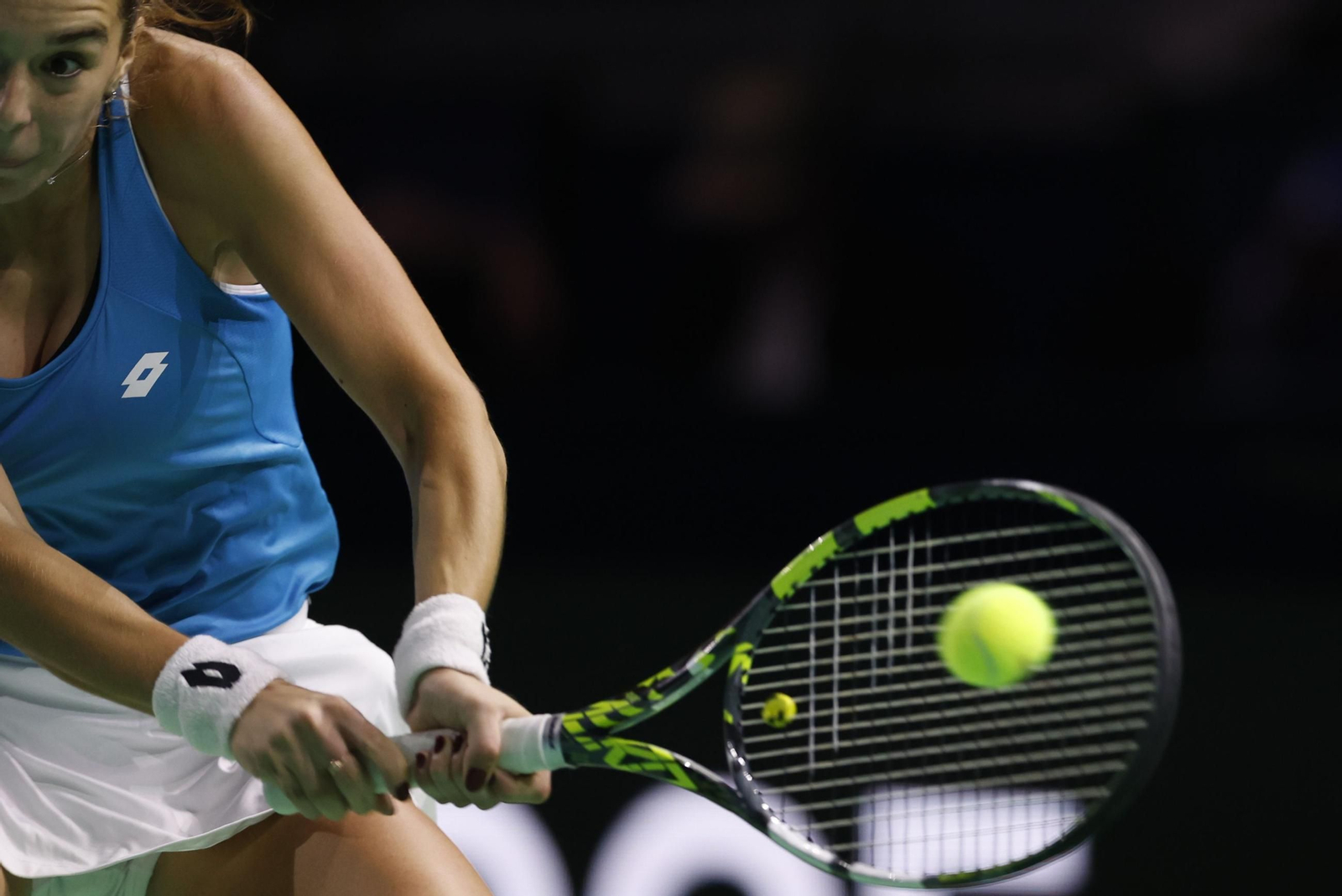 El Italia-Eslovaquia que coronó a las azzurri en Málaga, en fotos