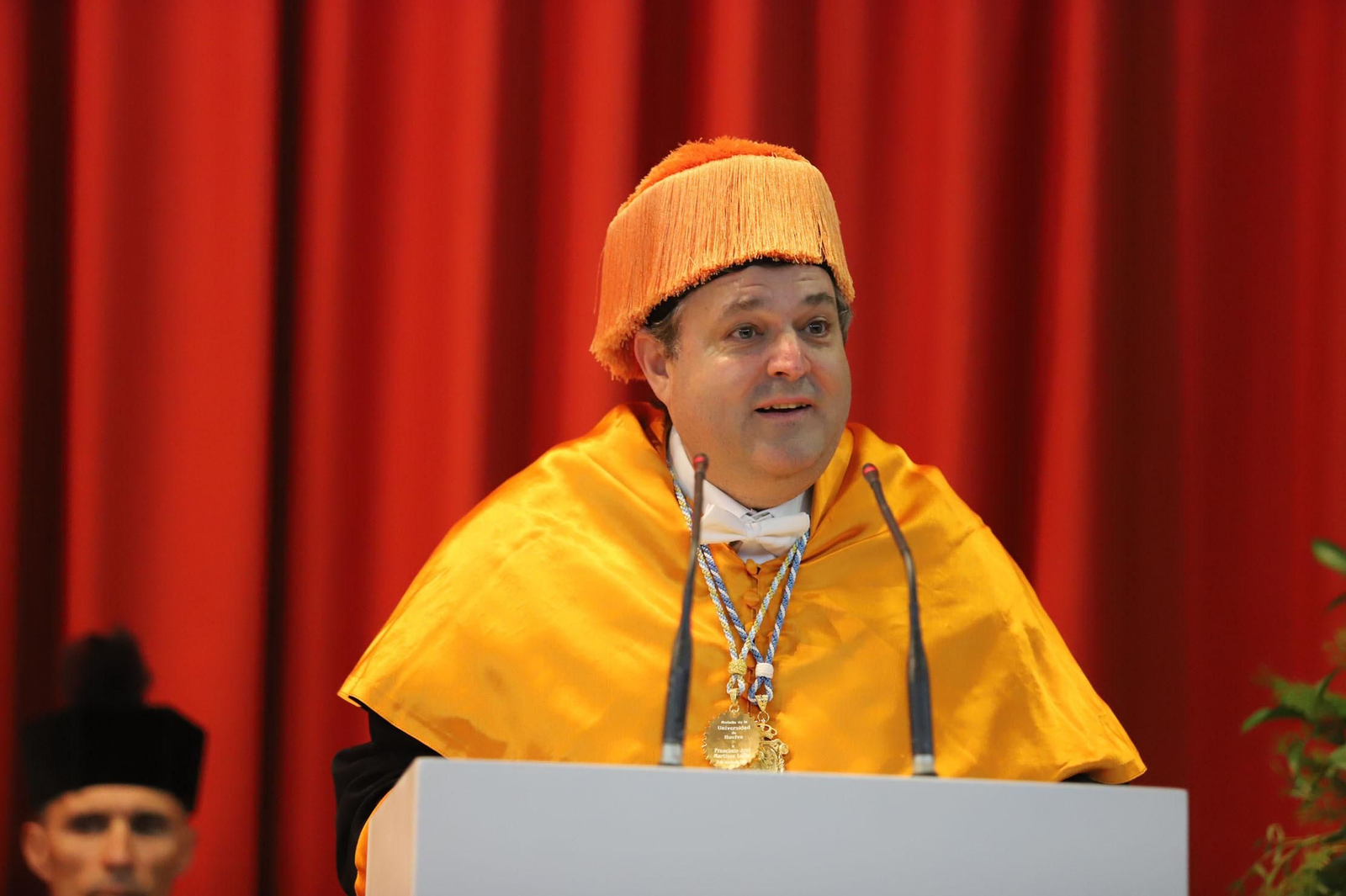 Imágenes de la investidura póstuma de García Palacios como doctor Honoris Causa