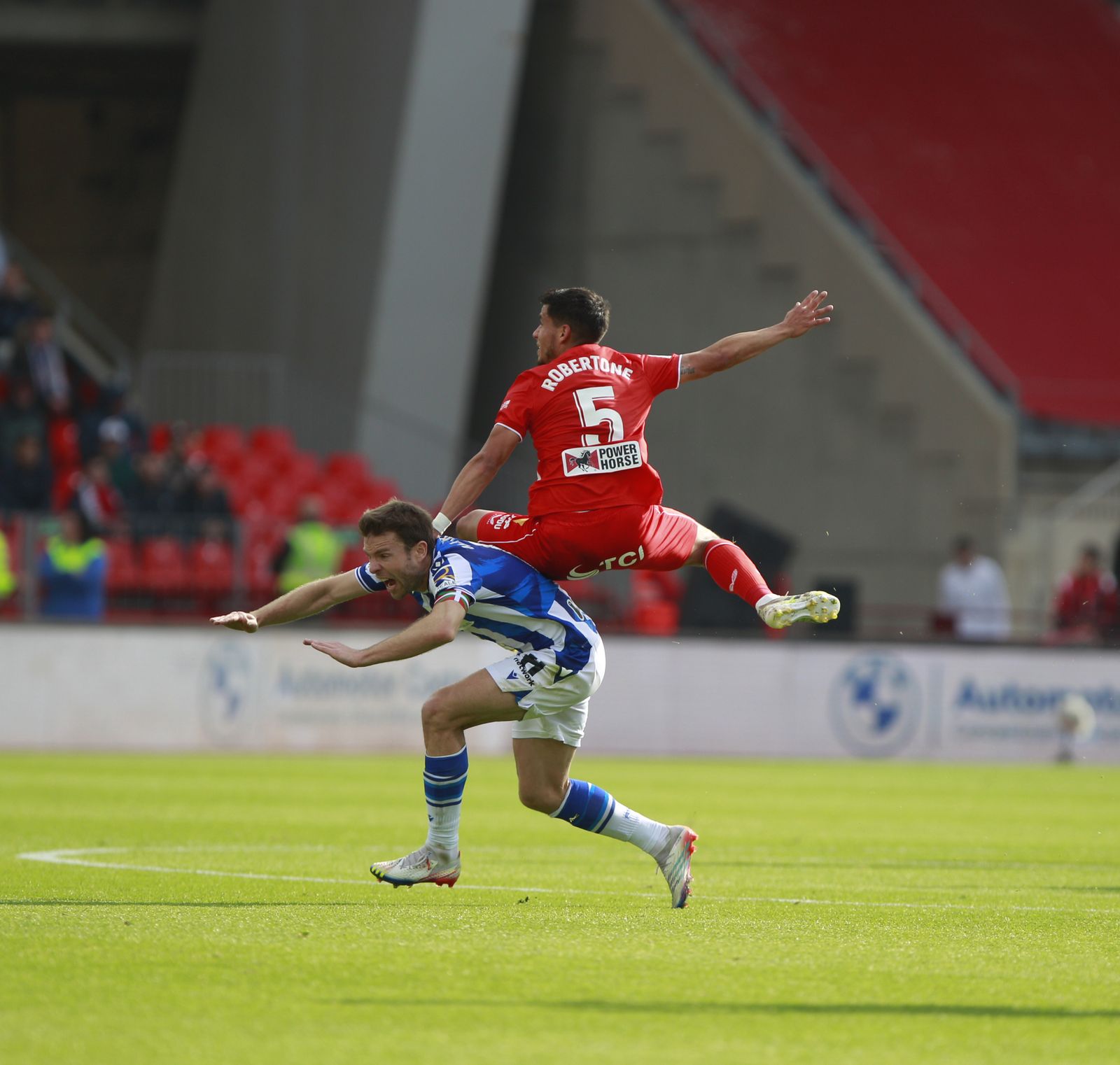 Imágenes del partido U.D. Almería-Real Sociedad