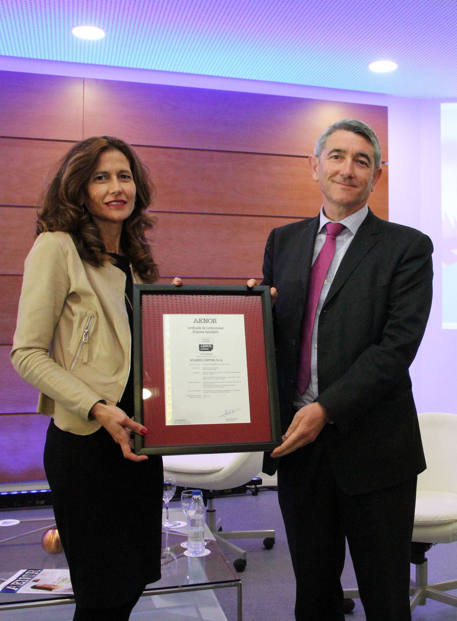 "Encuentros Atlantic Copper" en imágenes