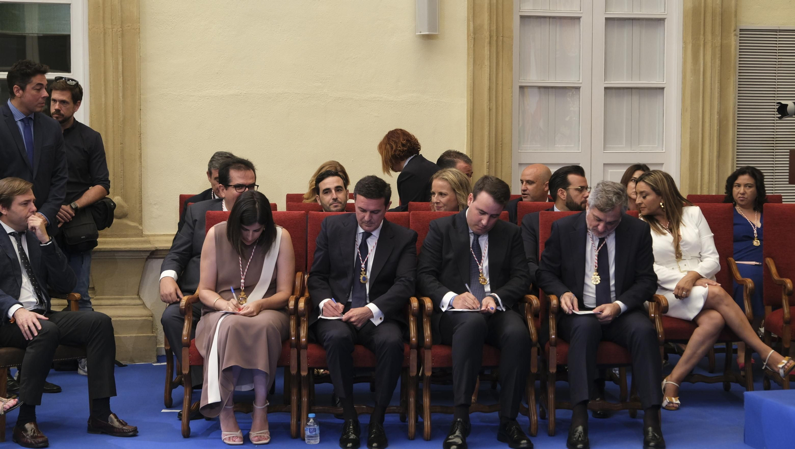 Imágenes del acto de constitución de la Diputación de Almería