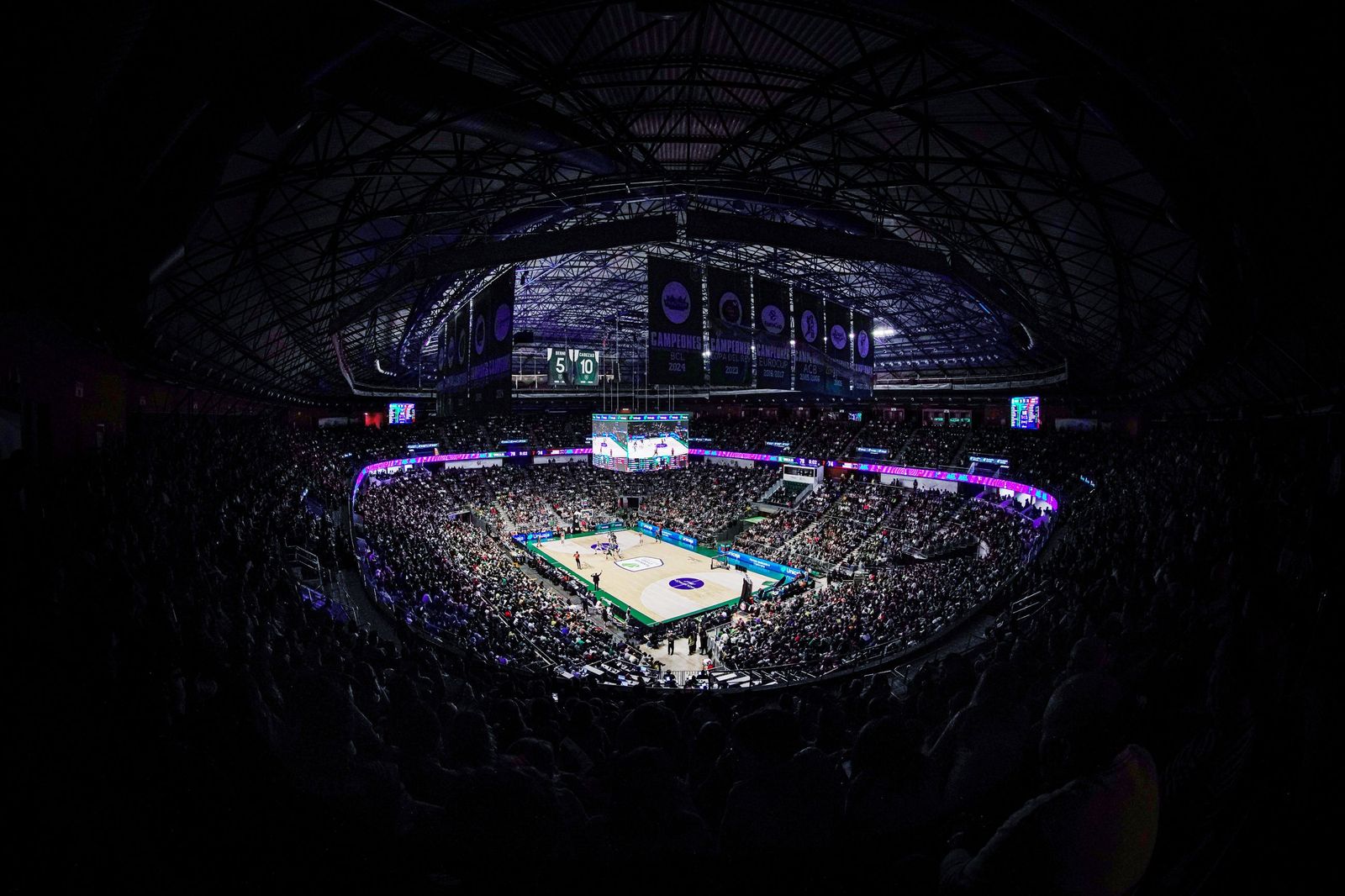 El Carpena, en el Unicaja - Baskonia