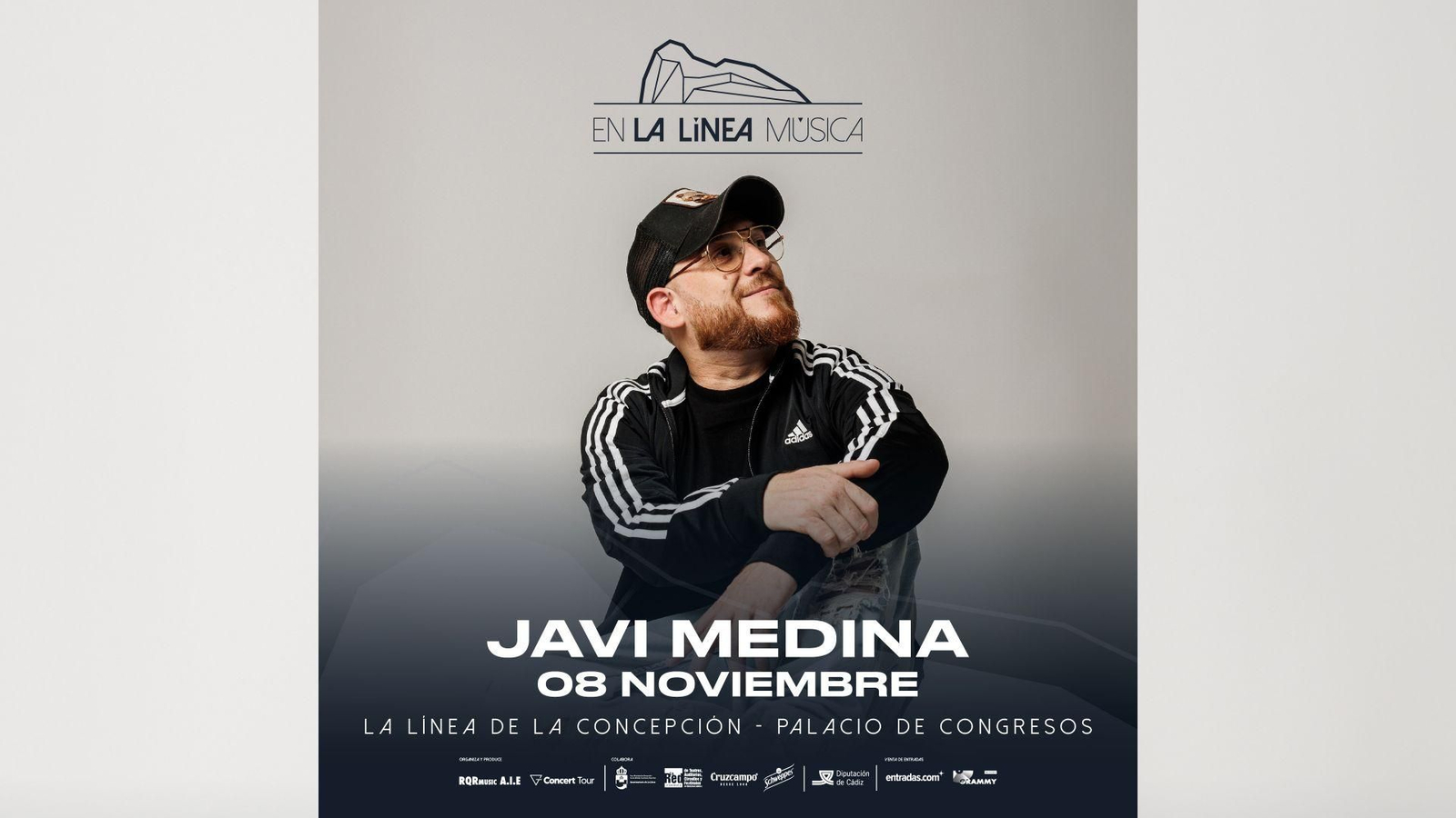 Cartel de Javi Medina en La Línea.