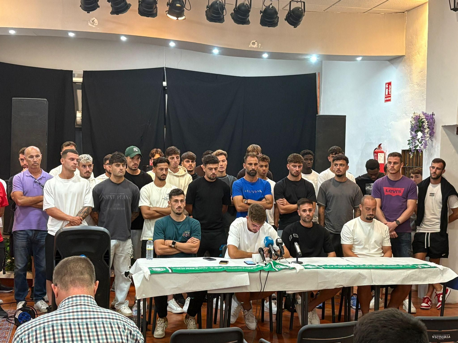 Los jugadores del Juventud de Torremolinos denuncian los impagos