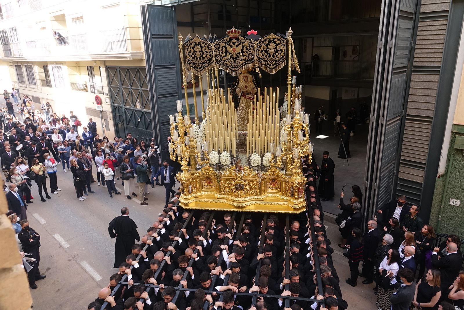 Las fotos de la cofradía del Amor, en el Viernes Santo de Málaga