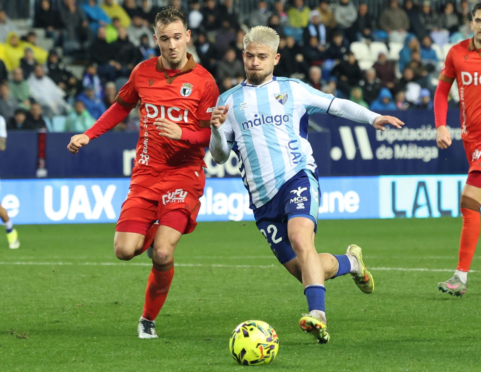 Las fotos del Málaga CF-Burgos