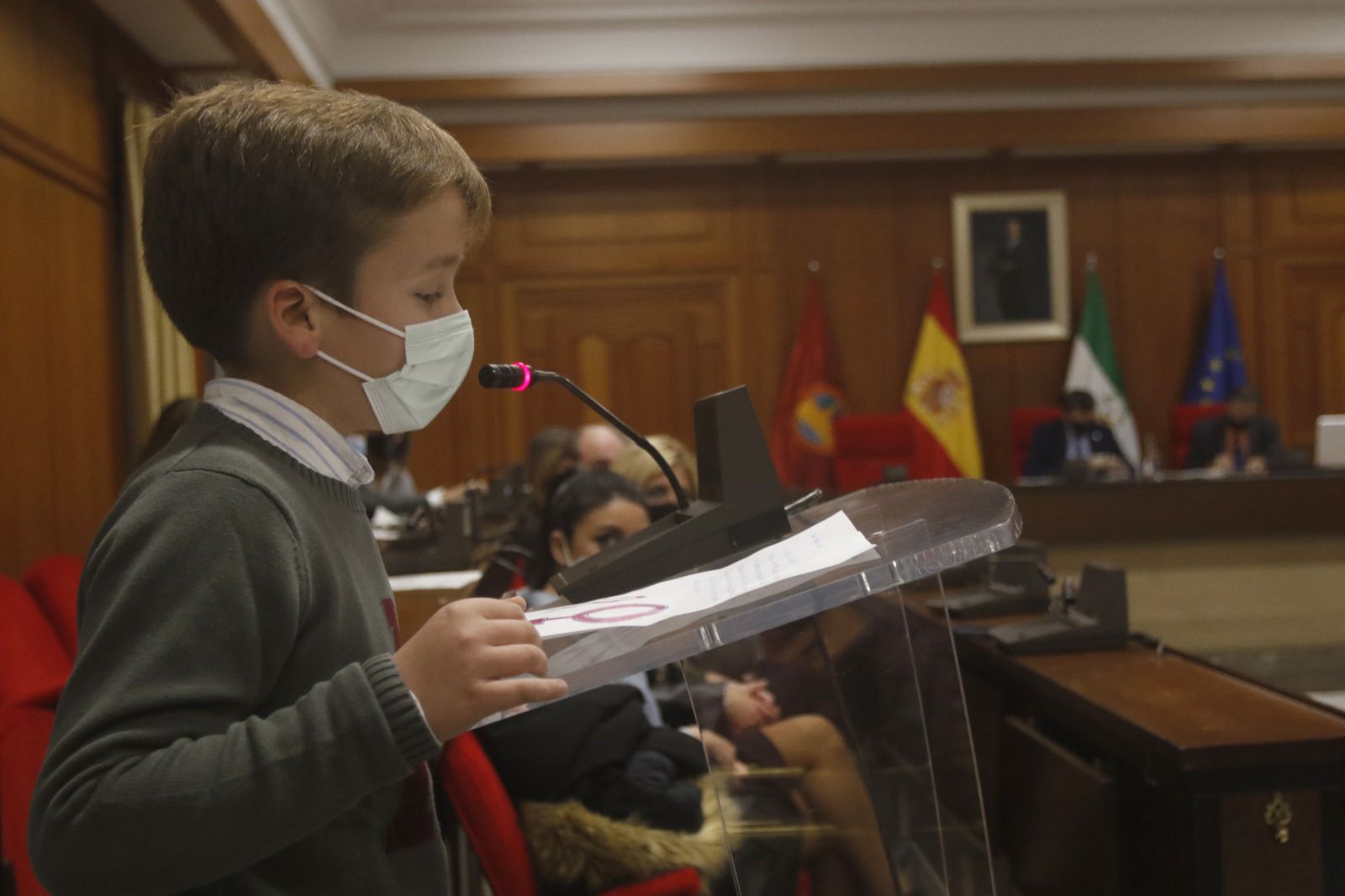 Pleno extraordinario por el Día Internacional de la Eliminación de la Violencia contra la Mujer.