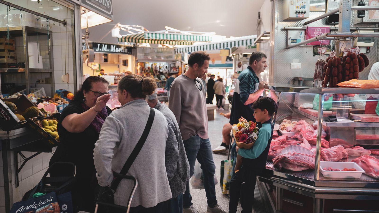 El mercado de abastos de Algeciras en imágenes