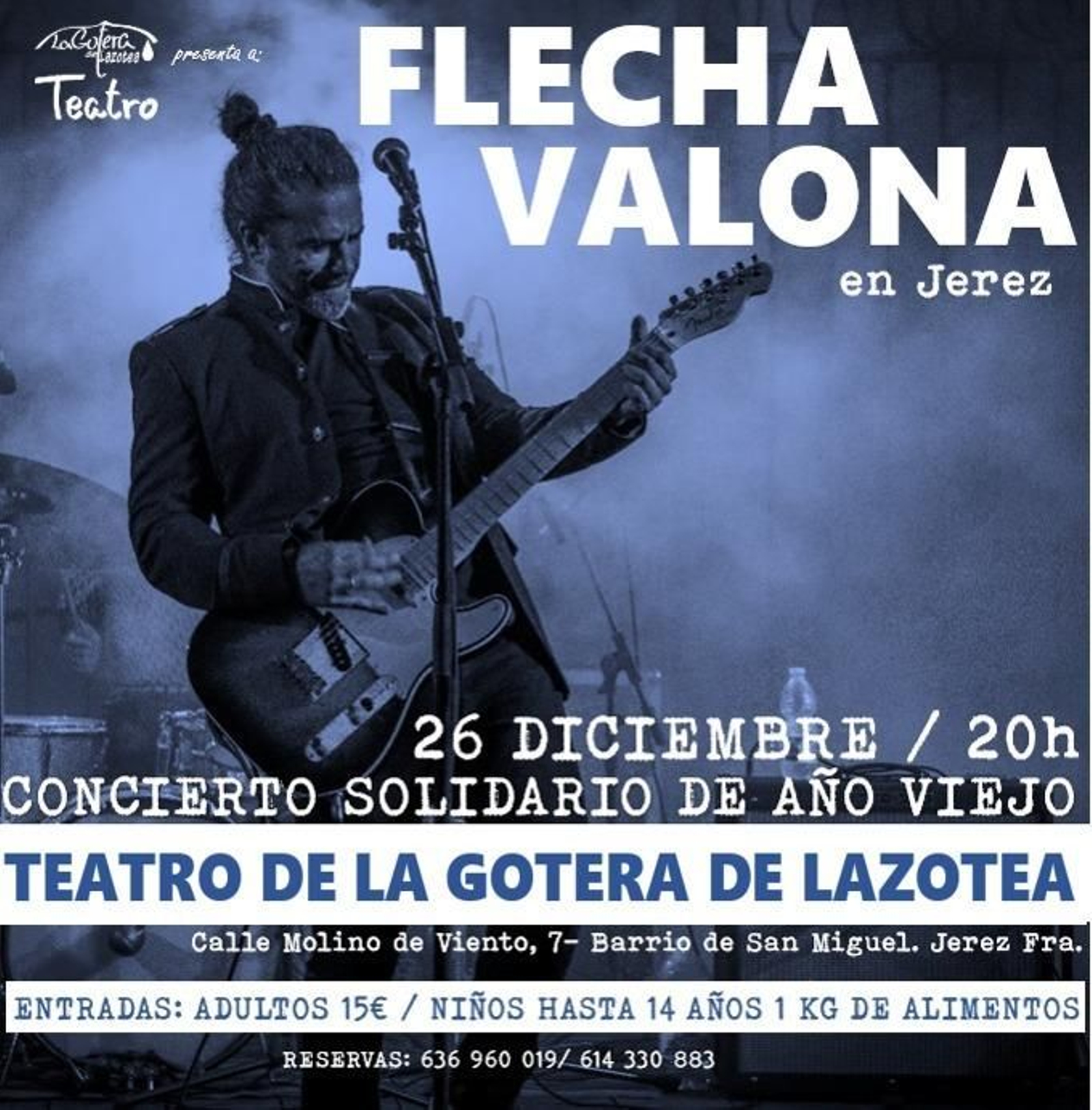 Cartel del concierto.