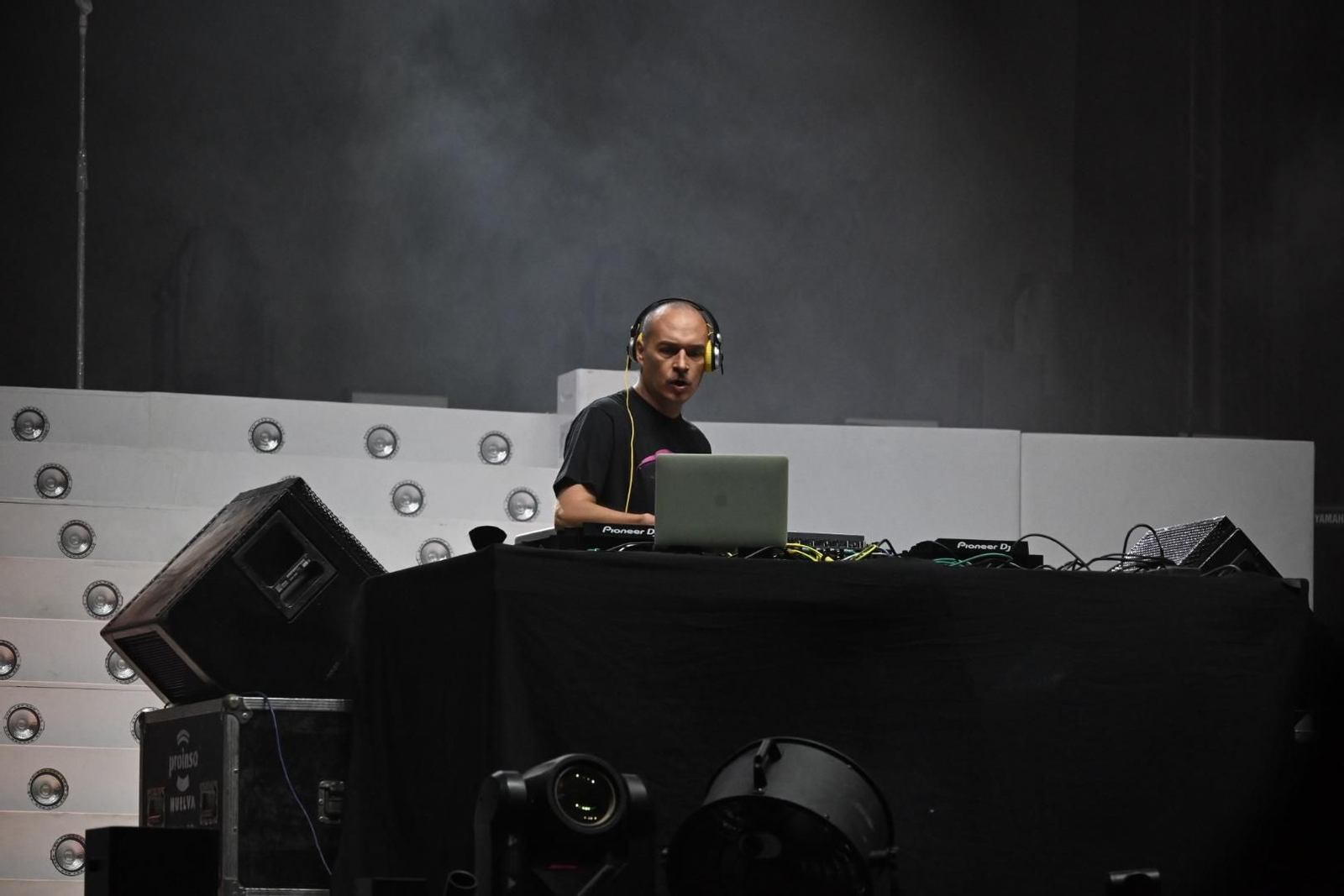 Concierto de Julio P en las Fiestas Colombinas, en Huelva