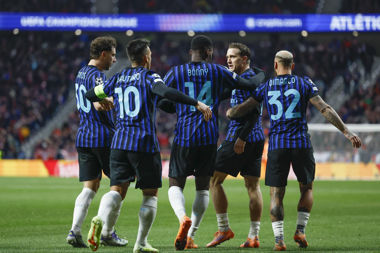 Las fotos del Atlético de Madrid-Inter