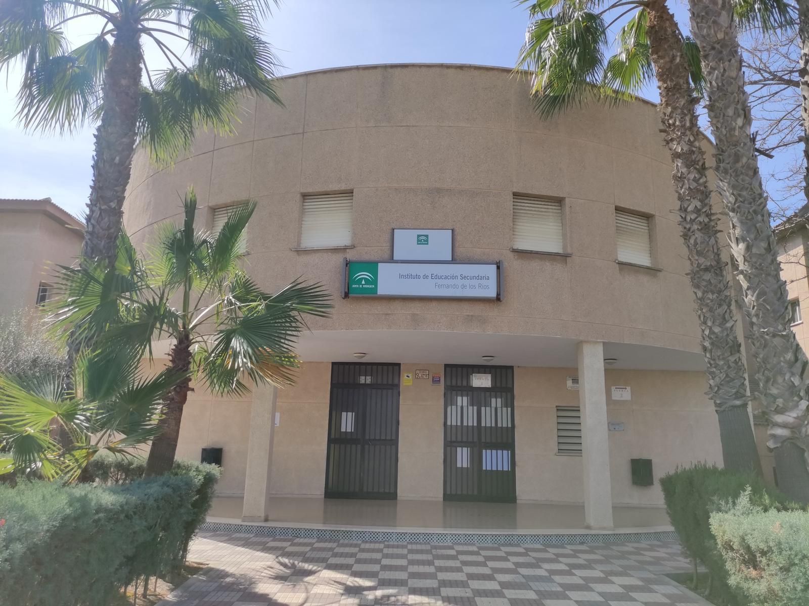 Fachada del instituto Fernando de los Ríos.