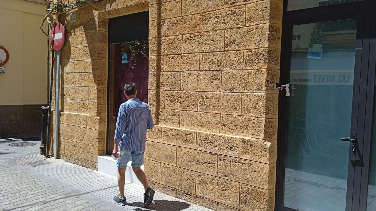 El local de Vargas Ponce donde abrirá un centro de estética y nutrición.