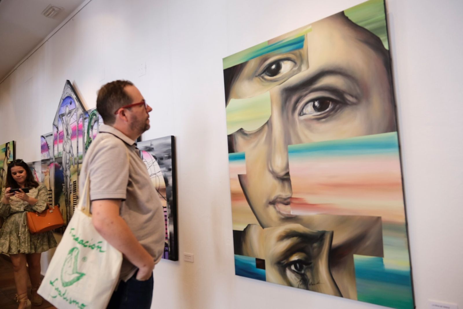 La exposición 'Melancolía', de Jesús Calzada, en el Palacio de Viana de Córdoba, en imágenes