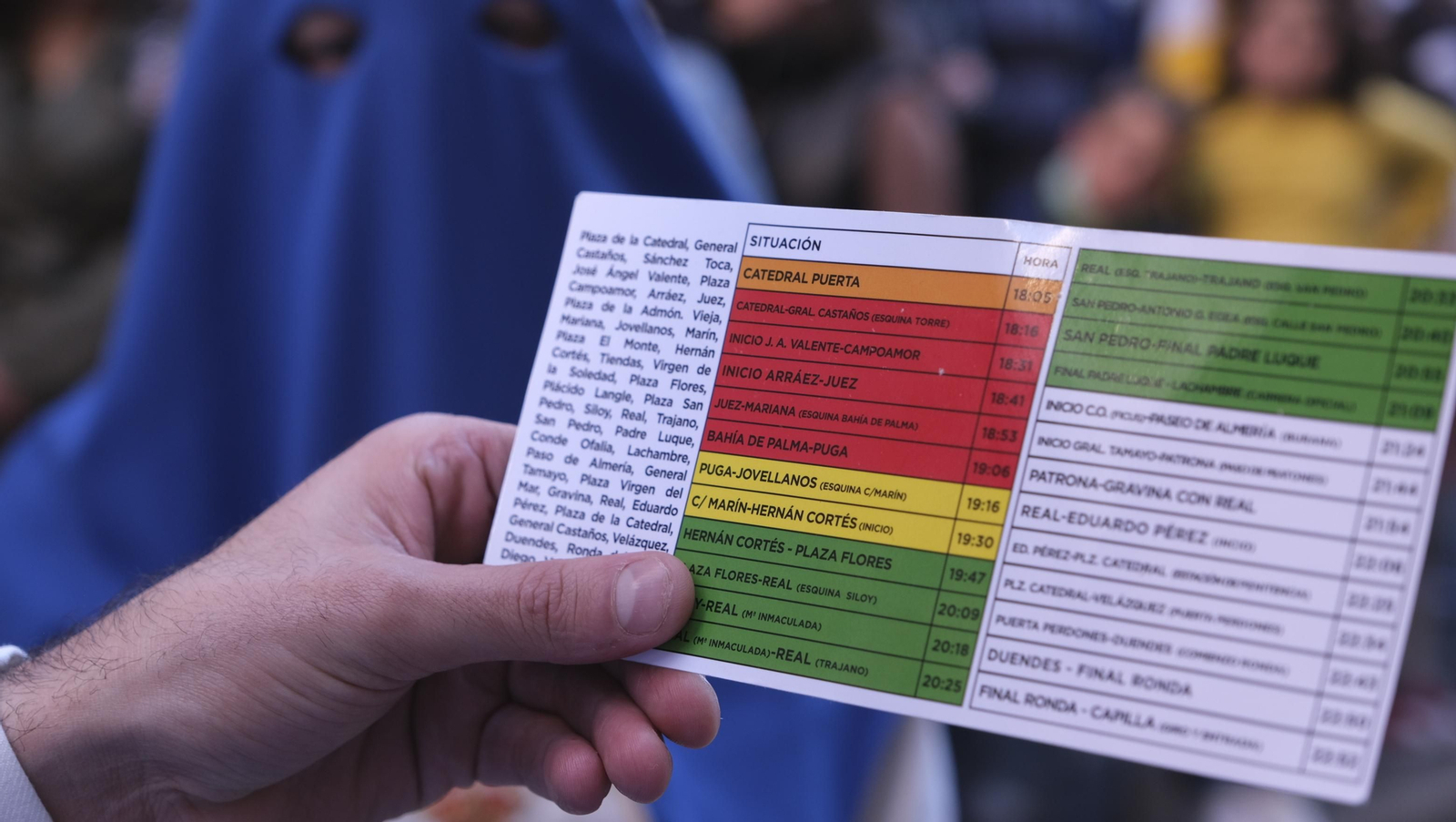 La procesión de Prendimiento en Almería, en imágenes