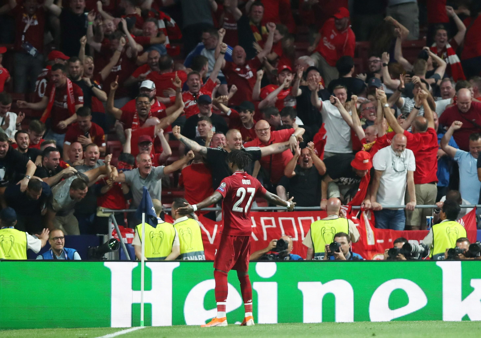 Imágenes de la final de la Liga de Campeones.