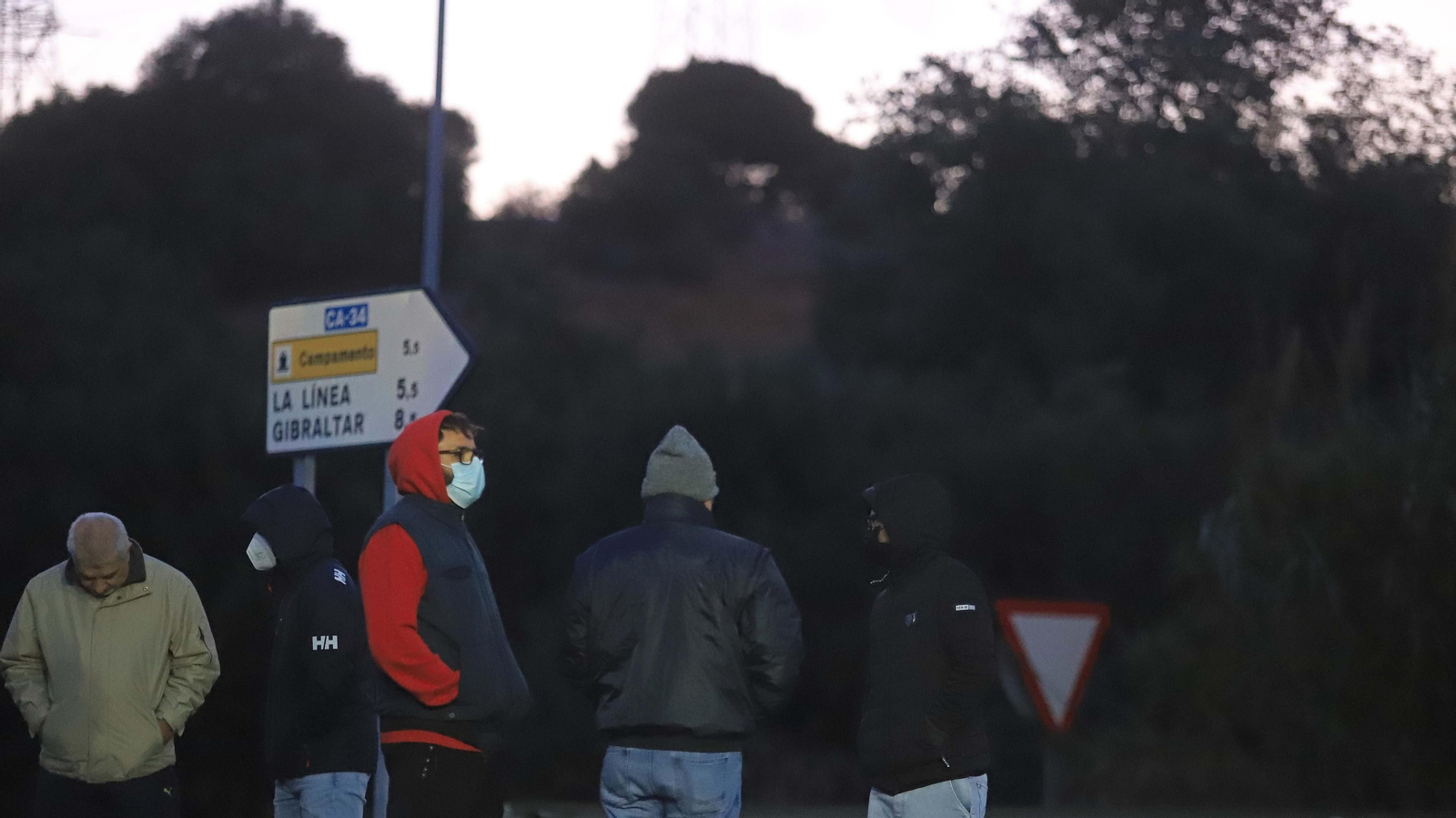 Fotos de la tercera jornada de la huelga del metal en el Campo de Gibraltar