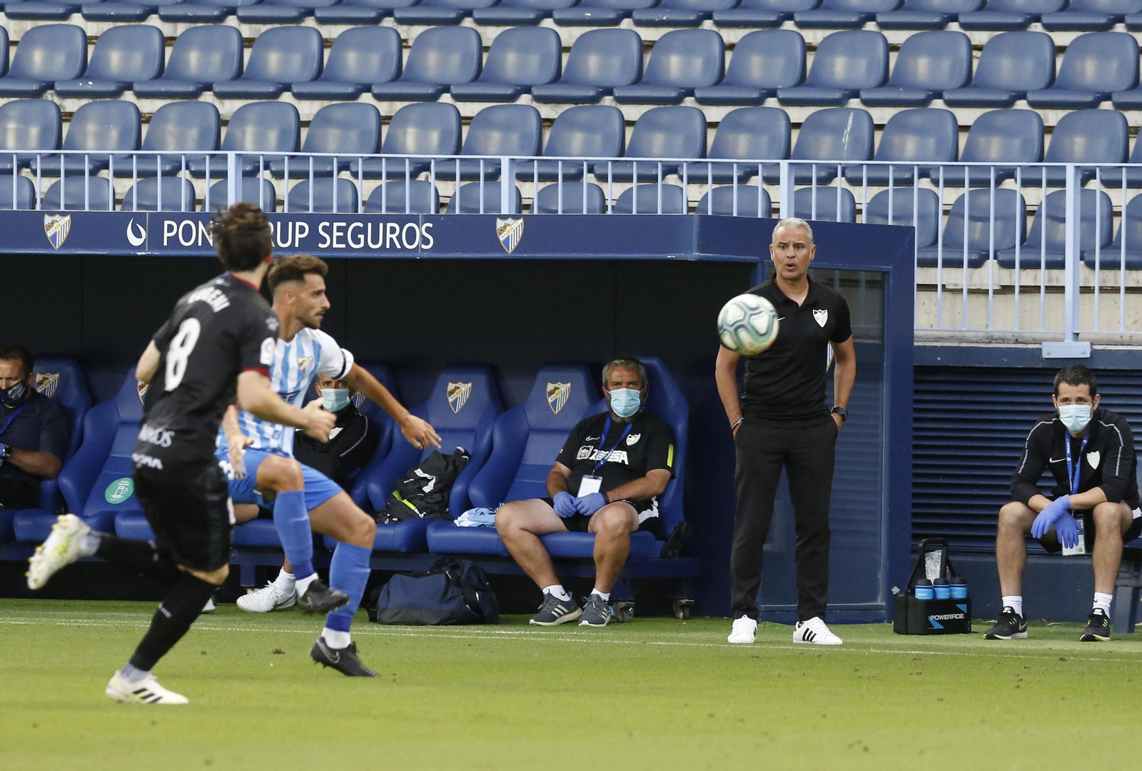 Las fotos de Sergio Pellicer en el Málaga