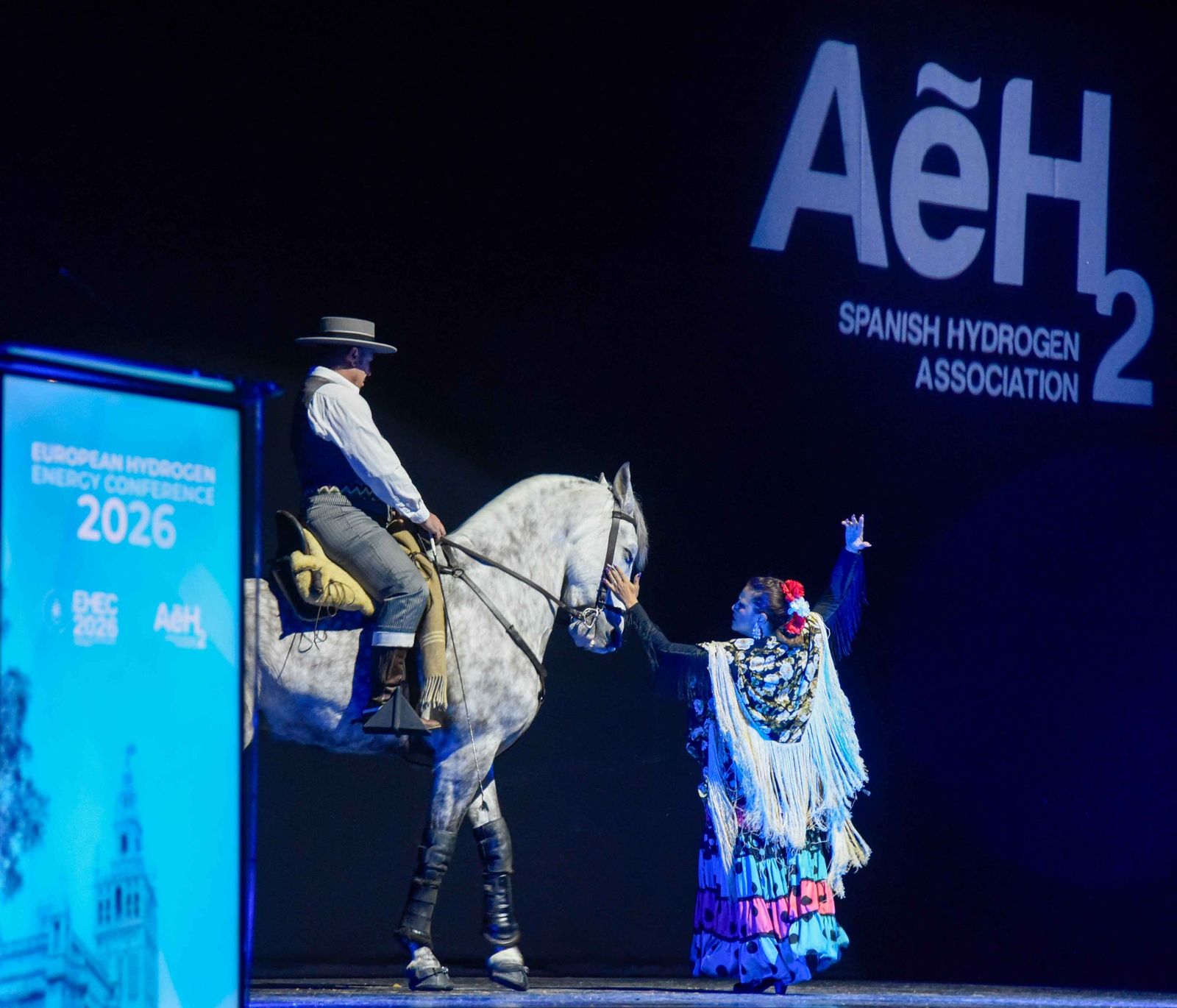 La inauguración del 'European Hydrogen Energy Conference', en imágenes