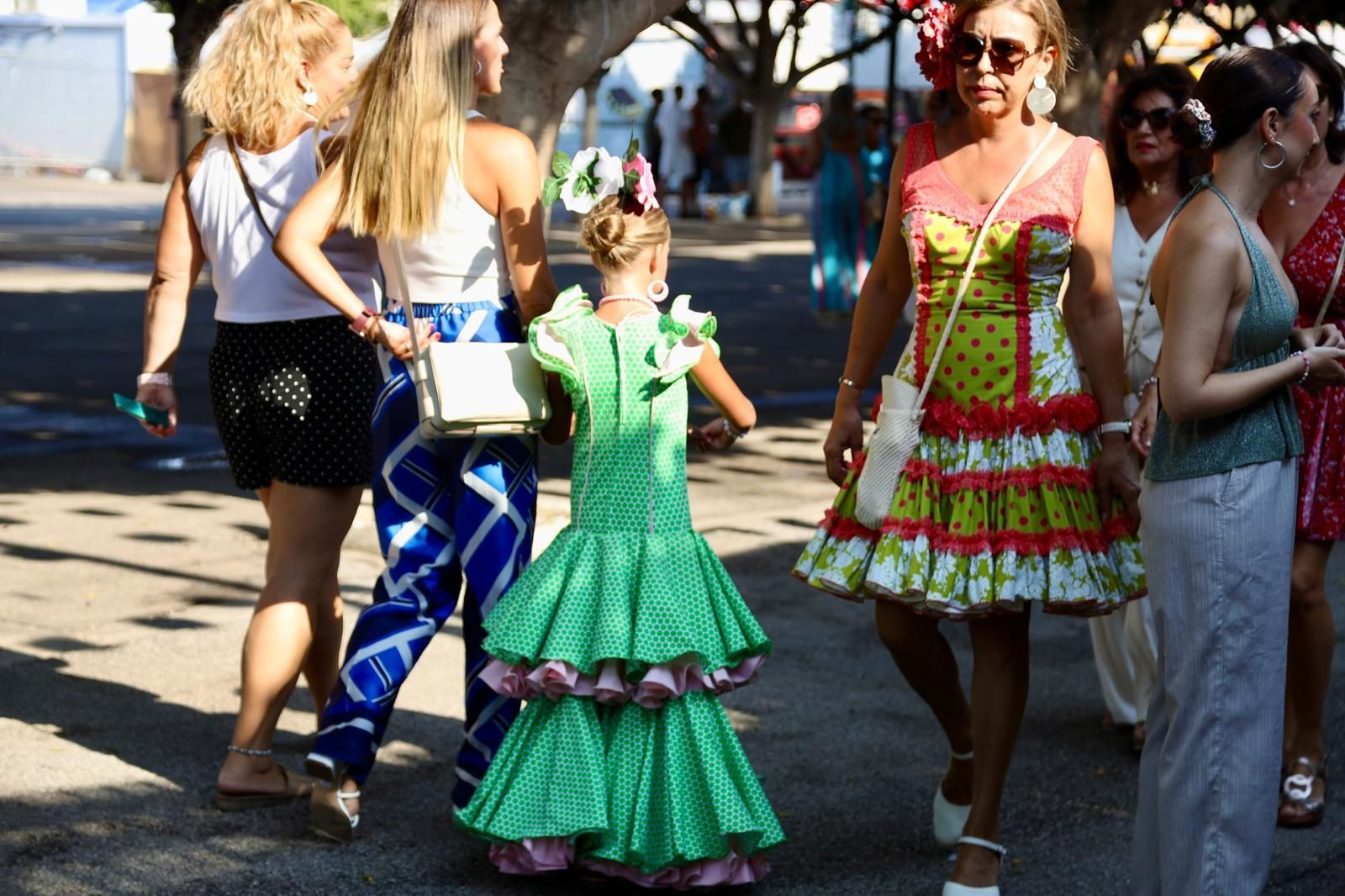 Los trajes tradicionales de la Feria de Málaga, en fotos