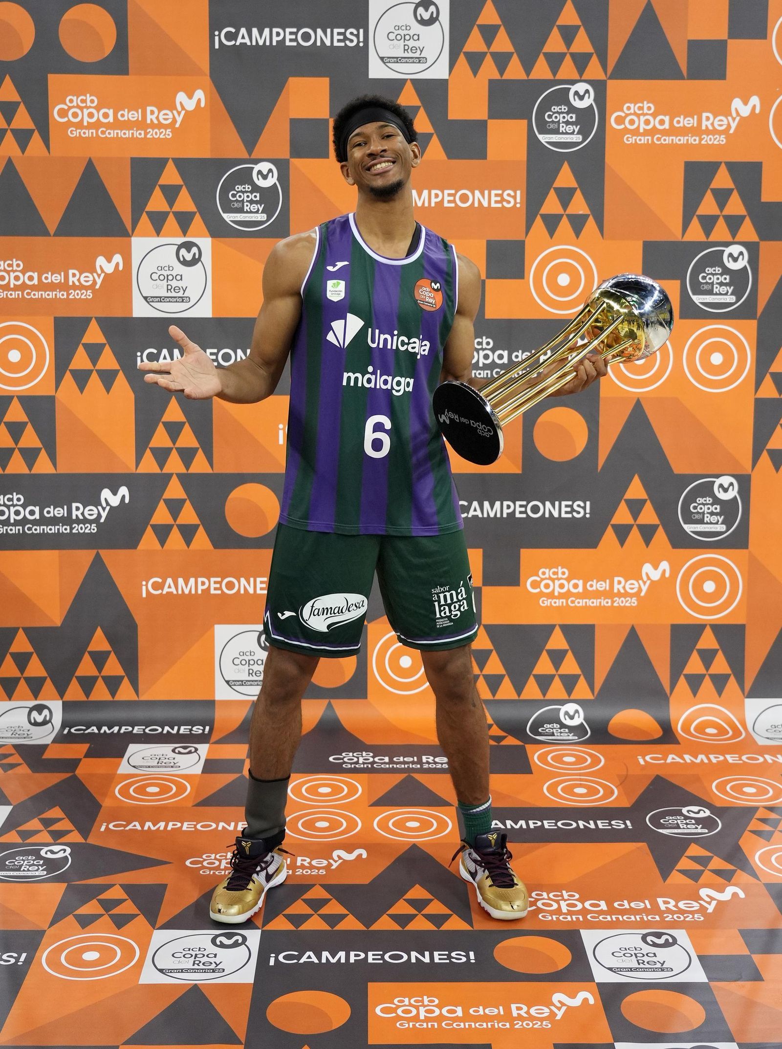 La sesión de fotos oficial del Unicaja campeón