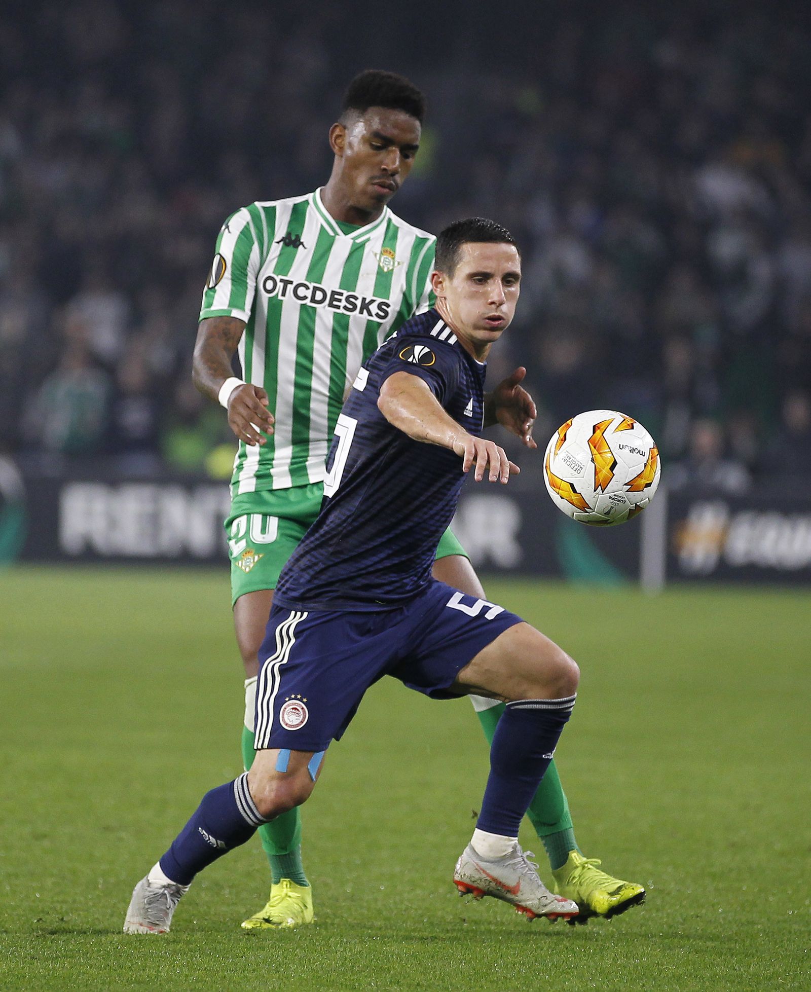 Las imágenes del Betis-Olympiacos