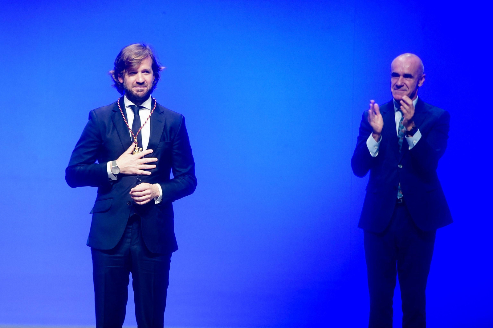 Rosauro Varo, la pasada semana tras recibir la Medalla de Sevilla de manos del alcalde Antonio Muñoz.