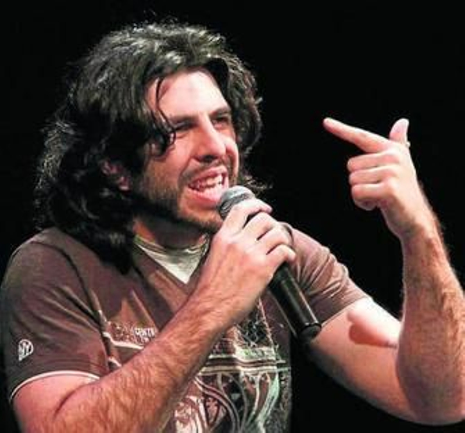 J.J. Vaquero durante su gran actuación en el Apolo.